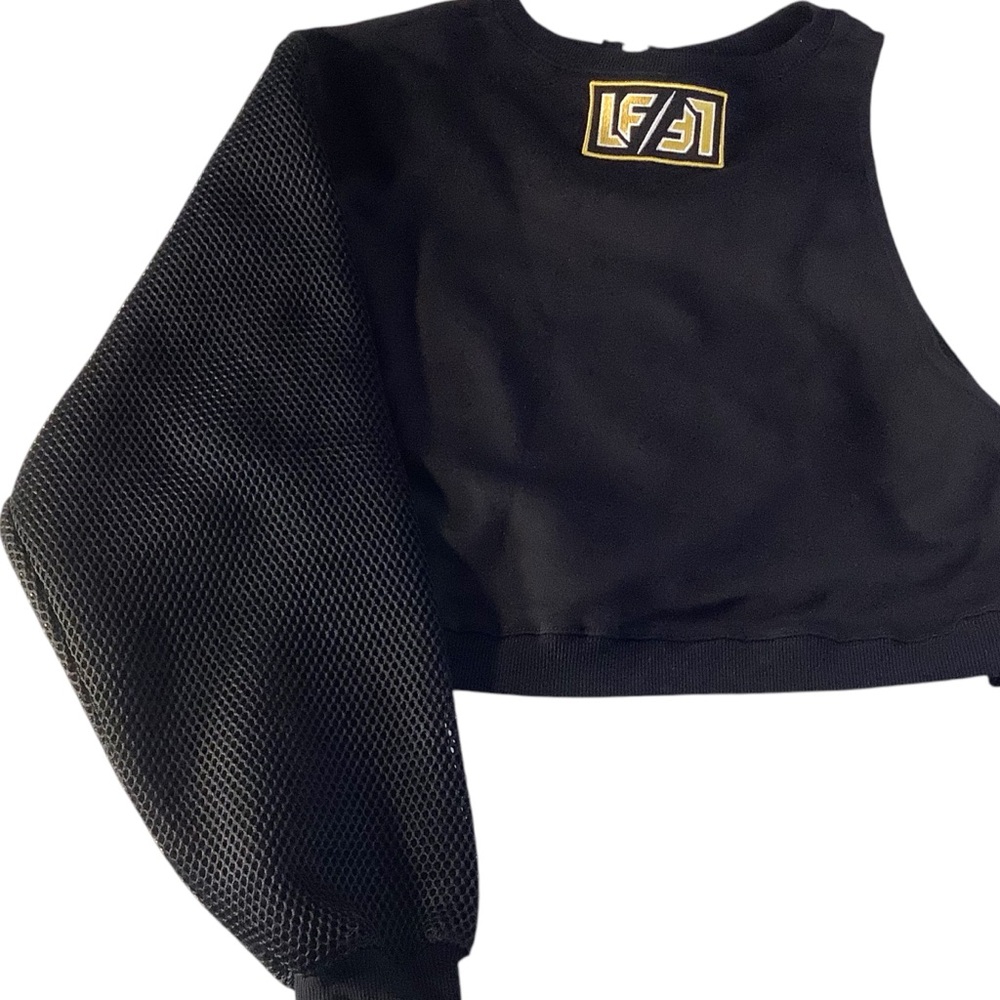 🛍️ 2/$25 LF Los Angeles Top One Shoulder Top size Small Black